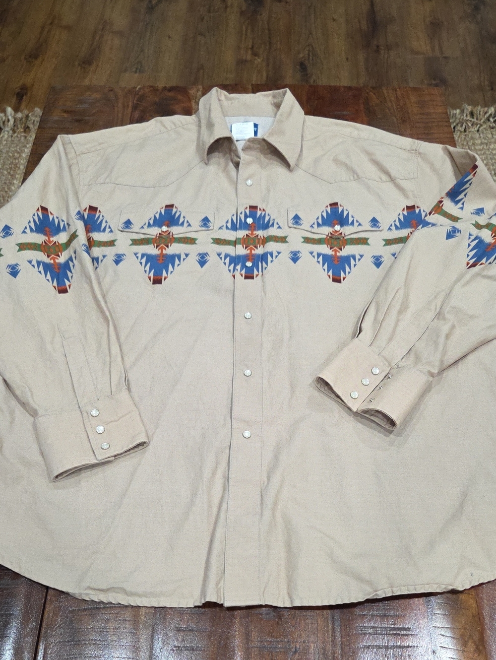 Vintage Wrangler Western Snap Shirt XXL